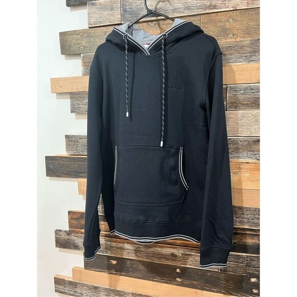 Ben Sherman NWT Mod Fleece Logo Hoodie sz M - Picture 2 of 7